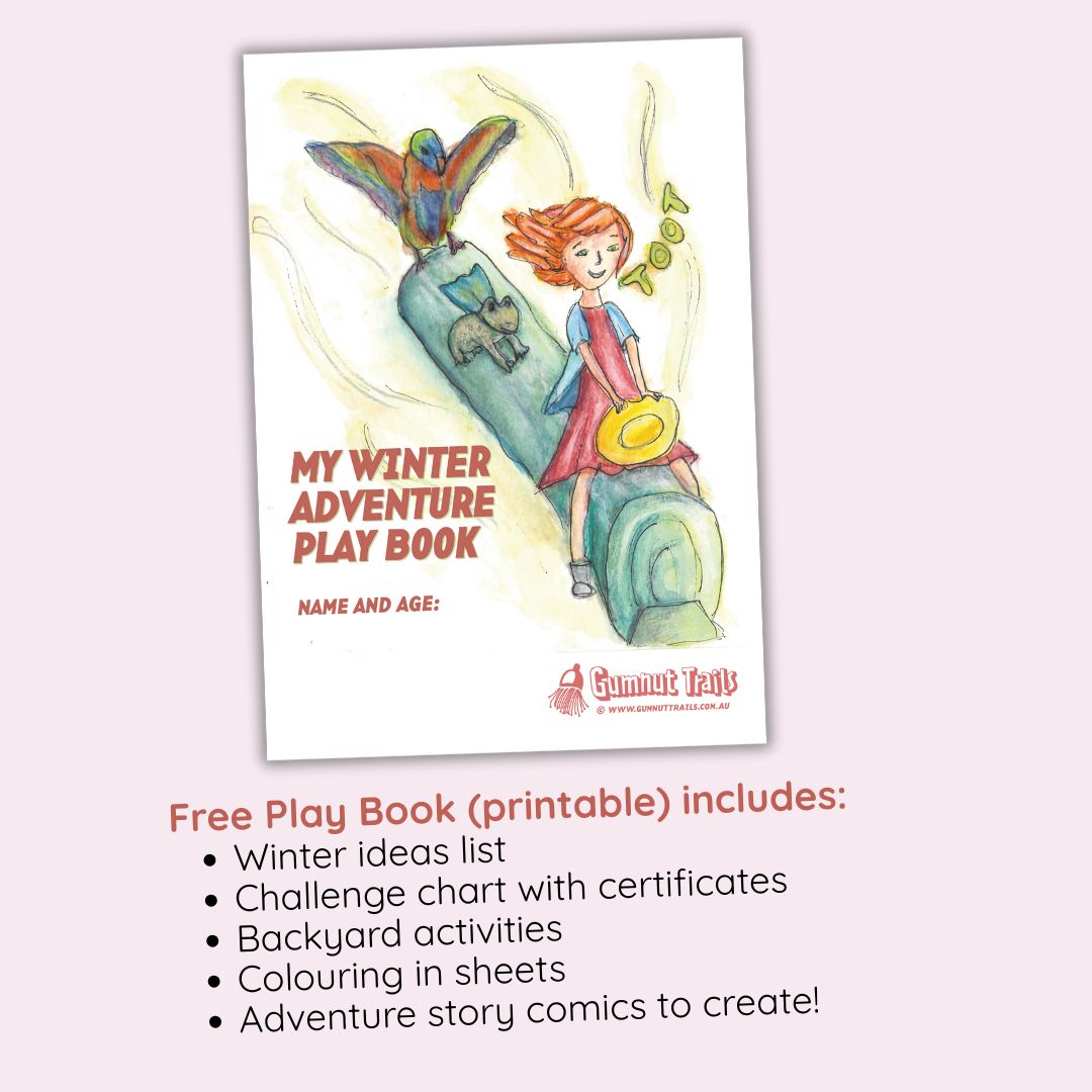 Winter Adventure Play Book: Printable