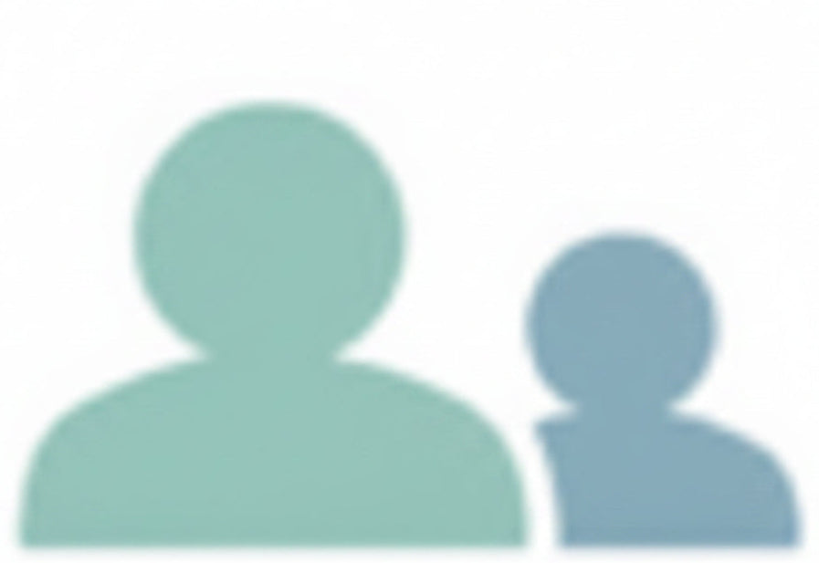 Generic light green silhouette icon representing a person to show 2 - 6 players in game
