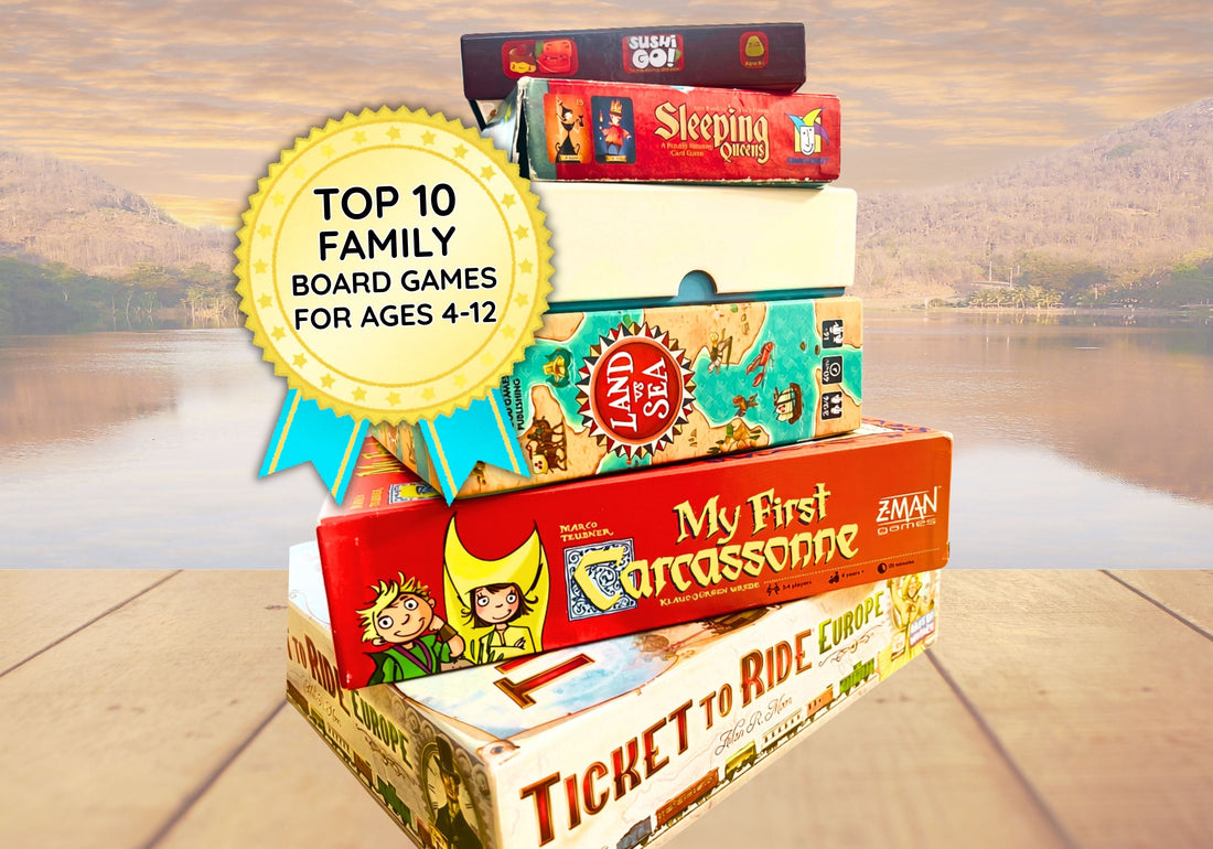 Top 10 family board games blog