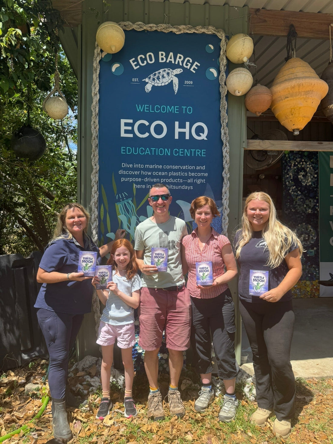 Live from Eco Barge HQ in QLD