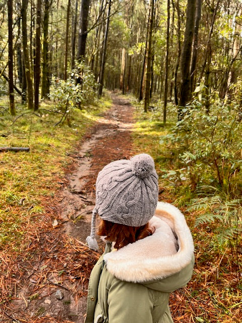 Winter Walk in Macedon Ranges with Kids