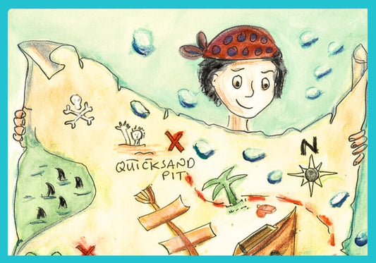 Treasure Hunt time - free printable from our Backyard Guide