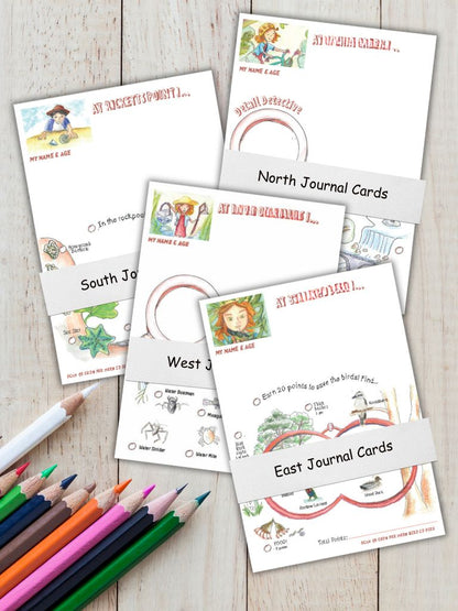 Extra Journal Cards for the whole family Gumnut Trails