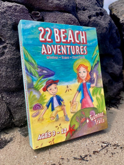 22 Beach Adventures, Games and Story Cards Gumnut Trails Adventure Guide