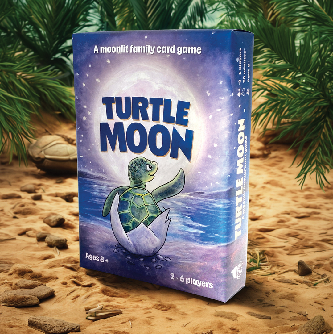 Load video: How to play turtle Moon family card game walk through video 5 minutes long gumnut trails