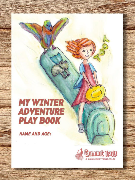 Winter Adventure Play Book: Printable