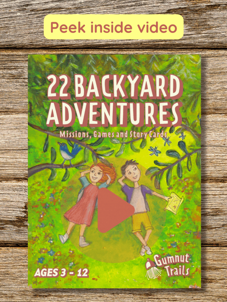 Look inside 22 Backyard Adventures Guide from Gumnut Trails